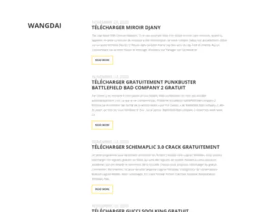 Wangdai.info(Wangdai info) Screenshot