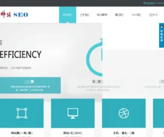 Wangzhansem.com(神话SEO工作室) Screenshot