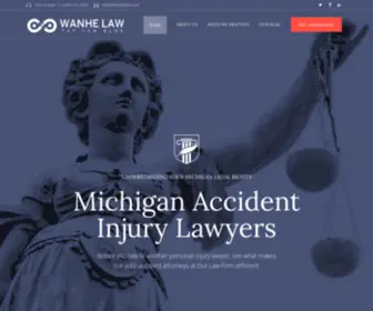 Wanhelaw.com(Wanhe Law Associates) Screenshot