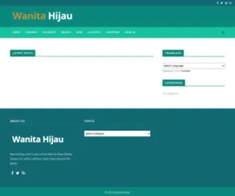 Wanitahijau.com(Wanita Hijau) Screenshot