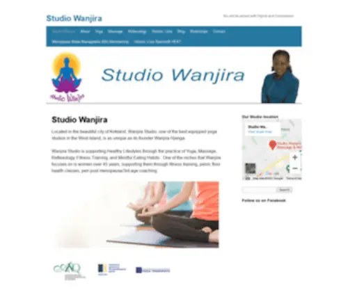 Wanjira.com(Studio Wanjira) Screenshot