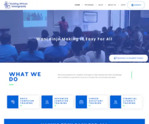 Wanlainjo.org(WanLainjo Org) Screenshot