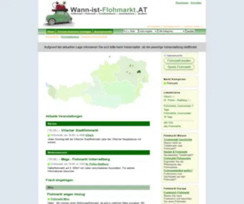 Wann-IST-Flohmarkt.at(Flohmarkt) Screenshot