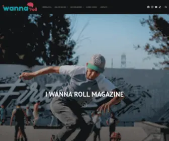 Wanna-Roll.com(PATINES, PATINETAS, ROLLER DERBY, DOWNHILL, EVENTOS, NOTICIAS) Screenshot