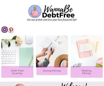 Wannabedebtfreeuk.com(Wanna Be Debt Free) Screenshot