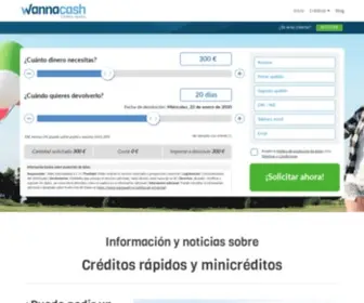 Wannacash.es(Créditos rápidos) Screenshot