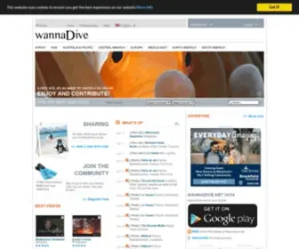 Wannadive.net(World dive site atlas) Screenshot