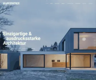 Wannerpartner.ch(Moderne & zeitlose Architektur) Screenshot