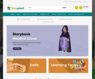 Wanpakell.com(A website selling Rattles) Screenshot