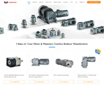 Wanshsinmotor.com(Quality AC Gear Motor & Planetary Gearbox Reducer factory from China) Screenshot