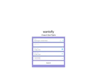 Wantofly.com(Cheap & Best flight tickets) Screenshot