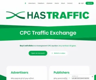 Wantstraffic.com(CPC Traffic Exchange) Screenshot