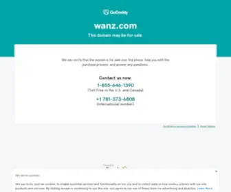 Wanz.com(Forsale Lander) Screenshot