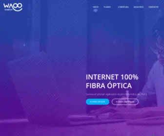 Waoo.pe(Somos el primer operador multicontenidos del Perú) Screenshot