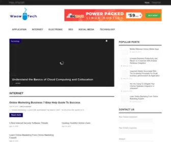 Waowtech.com(My WordPress Blog) Screenshot