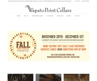 Wapatopointcellars.com(Wapato Point Cellars) Screenshot