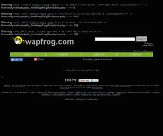 Wapfrog.com(﻿free jar games) Screenshot