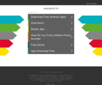 Wapgold.in(Free mobile advertising) Screenshot