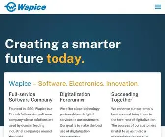 Wapice.com(Wapice Ltd) Screenshot