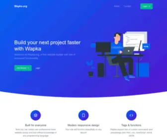 Wapka.io(Wapka website builder) Screenshot