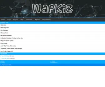 Wapkiz.mobi(Wap builder) Screenshot