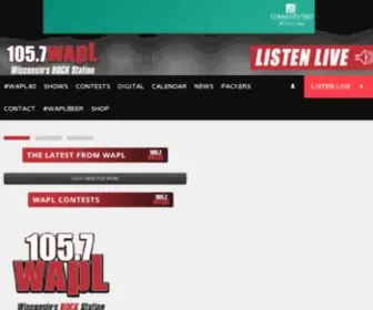 Wapl.com(105.7 WAPL) Screenshot