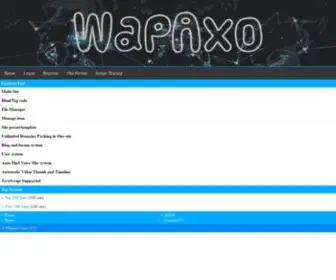 Wapleaf.com(Wap builder) Screenshot