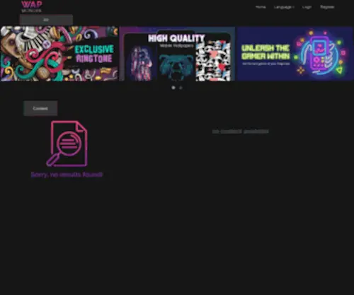 Wapmonger.com(MA3 Portal) Screenshot