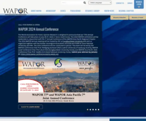Wapor.org(Wapor) Screenshot