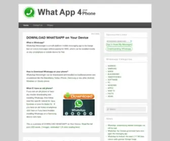 Wapp4Phone.com(WHATSAPP) Screenshot