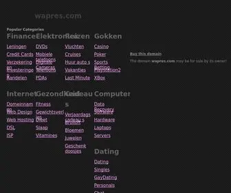 Wapres.com(wapres) Screenshot