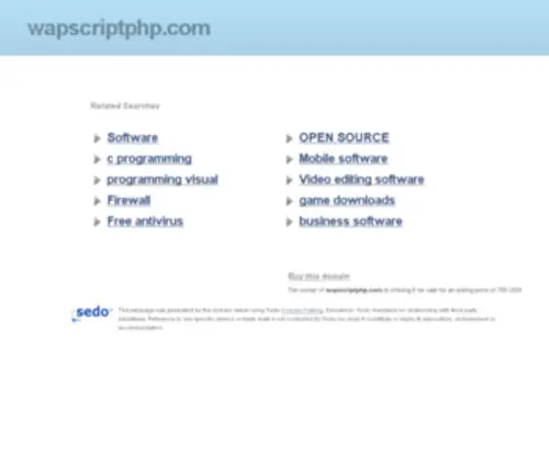 Wapscriptphp.com(Wapscriptphp) Screenshot