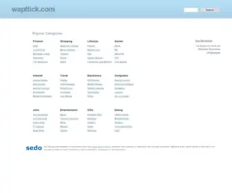 Wapttick.com(Wapttick) Screenshot