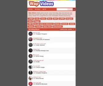 WapVideos.web.id(WapVideos) Screenshot