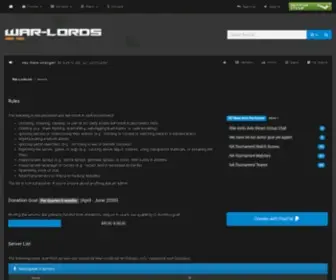 War-Lords.net((wL) Servers) Screenshot