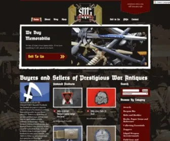 War-Relics.com(War-Relics Buyers and Sellers of War Memorabilia) Screenshot