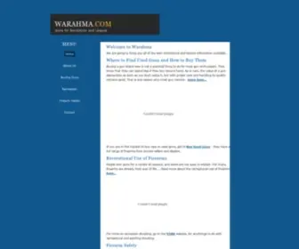 Warahma.com(Guns for Recreation and Leisure) Screenshot