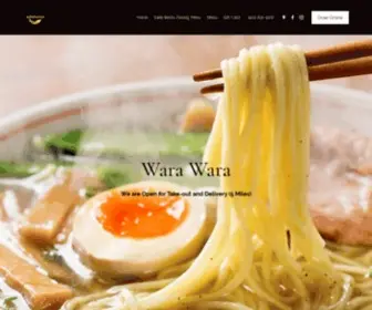 Warawarari.com(WARA WARA) Screenshot