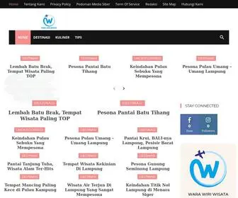 Warawiriwisata.com(Wara Wiri Wisata) Screenshot