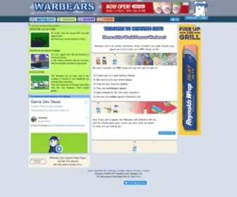 Warbears.com(Online games) Screenshot