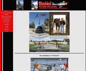 Warbirdcentral.com(Warbird Central) Screenshot