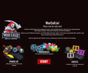 Warcall.io(warcall) Screenshot