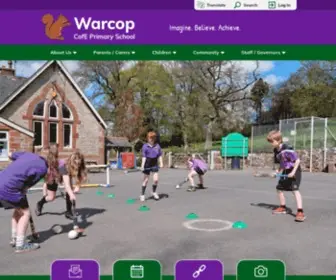 Warcopcofeschool.co.uk(Warcop CofE Primary School) Screenshot