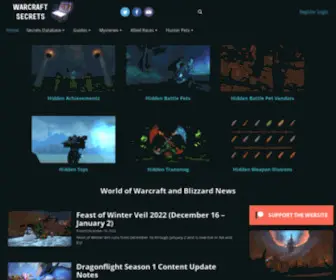 Warcraft-Secrets.com(Warcraft Secrets) Screenshot