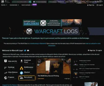 Warcraftlogs.com(Warcraft Logs) Screenshot