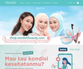 Wardahbeauty.com(Beauty Cosmetics Indonesia) Screenshot