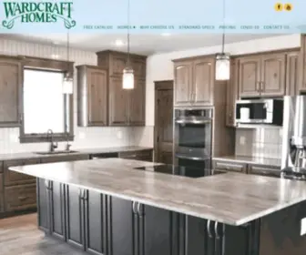 Wardcraft.com(Modular Home Builder) Screenshot