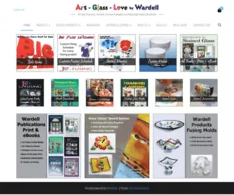 Wardellpublications.com(Art Glass Love by Wardell) Screenshot