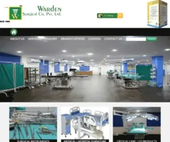 Wardensurgical.com(Warden Surgical Co) Screenshot