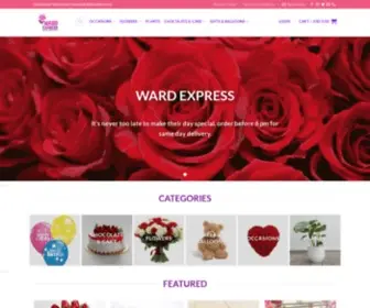 Wardexpress.com(ورد اكسبرس) Screenshot